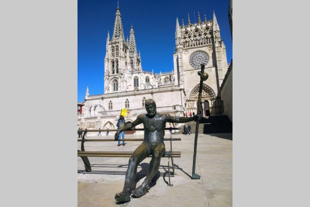 Tu Hogar En El Camino. Burgos Centro. Vut. Wifi Apartment Luaran gambar